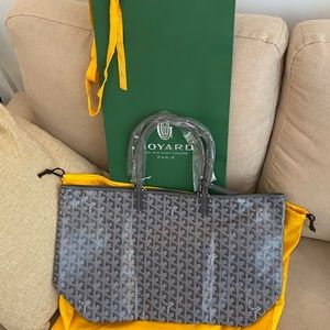 BRAND NEW W/ TAGS Goyard St. Louis PM Gray